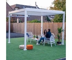 Pavėsinė Pergola Premium 3x4, Baltas