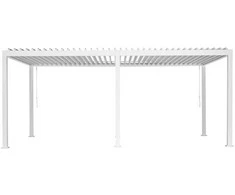 Pavėsinė Pergola Premium 3x6, Baltas