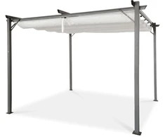 Pavėsinė Pergola SPRINT 3x3, Anthracite/Baltas