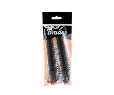Peilis Bradas ALU, TPR, 18 mm, 2 vnt