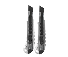 Peilis Bradas ALU, TPR, 18 mm, 2 vnt