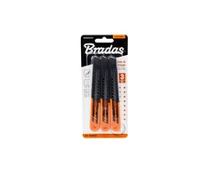 Peilių rinkinys Bradas PVC, 9 mm, 3 vnt