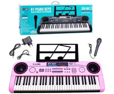Pianinas su mikrofonu, 61 klavišas
