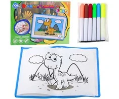 Piešimo lenta DIY Magic Canvas su flomasteriais