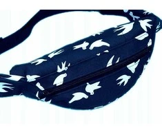 Piniginė Birds ant juosmens, mėlyna