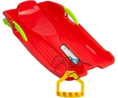 Plastikinės rogutės Prosperplast Hornet, raudonos