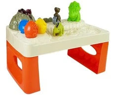 Plastilinas su staliuku Dinosaur World