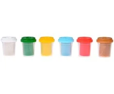 Plastilino rinkinys, 6 spalvos