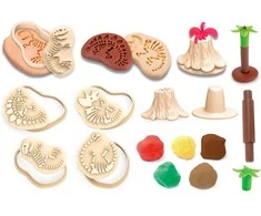 Plastilino rinkinys Dinozaurų fosilijos