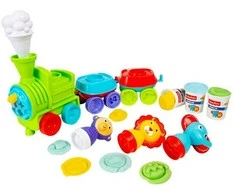 Plastilino rinkinys su traukinuku Fisher-Price