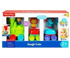 Plastilino rinkinys su traukinuku Fisher-Price