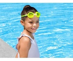 Plaukimo akiniai Bestway Hydro Swim, žali