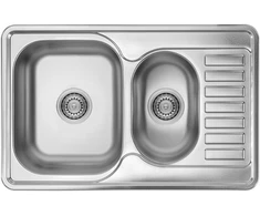 Plieninė virtuvinė plautuvė Kuchinox JUNAK, SQA_033T, Inox