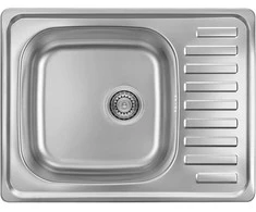 Plieninė virtuvinė plautuvė Kuchinox JUNAK, SQA_013T, Inox