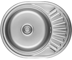 Plieninė virtuvinė plautuvė Kuchinox NORMAL, SGN_383T, Inox Linen