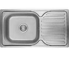 Plieninė virtuvinė plautuvė Kuchinox ORION, SKO_011T, Inox