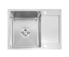 Plieninė virtuvinė plautuvė Rea Paul su maišytuvu, Brushed Nickel