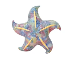 Pliušinė pagalvėlė Jūros žvaigždė, mėlyna, 20 cm