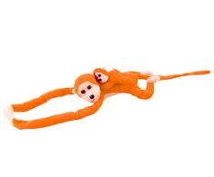 Pliušinis žaislas Beždžionė, oranžinė, 70 cm