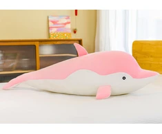 Pliušinis žaislas Delfinas, 70 cm, rožinis