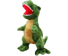 Pliušinis žaislas Dinozauras, 45 cm, žalias