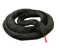 Pliušinis žaislas Gyvatė, juoda, 300 cm