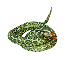 Pliušinis žaislas Gyvatė, žalia, 300 cm