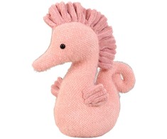 Pliušinis žaislas Jūrų arkliukas, 25 cm, rožinis