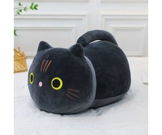 Pliušinis žaislas Katė, 40 cm, juoda