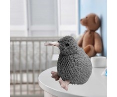 Pliušinis žaislas Kiwi Bird, pilkas, 17 cm
