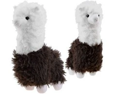 Pliušinis žaislas Lama, 28 cm, ruda