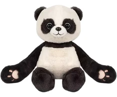 Pliušinis žaislas Panda su magnetais, 23 cm