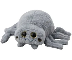Pliušinis žaislas Voras, 30 cm, pilkas