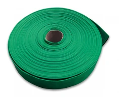 Plokščia vandens žarna Bradas AGRO-FLAT 3BAR, 1 1/4" / 100m, žalia