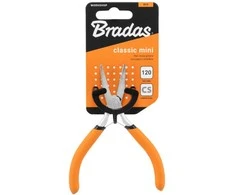 Plokščios replės Bradas CLASSIC MINI HOME &amp; GARAGE, 120 mm, nikeliuotos