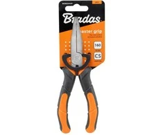 Plokščios replės Bradas MASTER GRIP HOME &amp; GARAGE, 160 mm, nikeliuotos