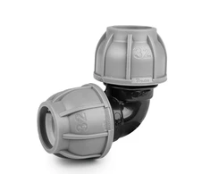 PN10 alkūnė PE vamzdžiams 32 mm Bradas