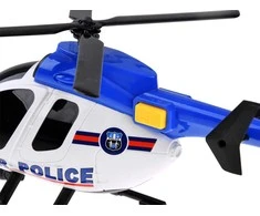 Policijos automobilio ir sraigtasparnio rinkinys