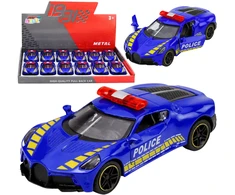 Policijos automobilis, mėlynas (1 vnt.)
