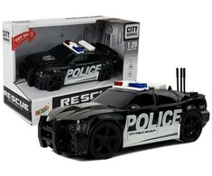 Policijos automobilis su garso ir šviesos efektais, 1:20