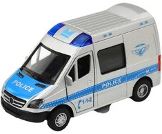 Policijos automobilis su garso ir šviesos efektais
