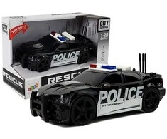 Policijos automobilis su garso ir šviesos efektais, 1:20