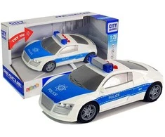 Policijos automobilis su šviesos ir garso efektais, 1:28