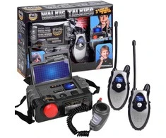 Policijos racijų rinkinys vaikams Walkie Talkie