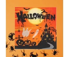 Popierinės servetėlės "Halloween", 10 vnt.