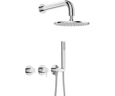Potinkinis dušo komplektas Deante Silia NQS_00YK, Chrome