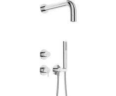 Potinkinis dušo komplektas Deante Silia NQS_09XK, Chrome