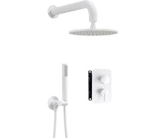 Potinkinis dušo komplektas Deante Silia+Box, BXYYAQSM, Bianco