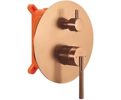 Potinkinis dušo komplektas REA Argon, Brushed Copper, + Box