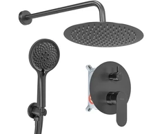 Potinkinis dušo komplektas REA Drop, Titanium, + BOX